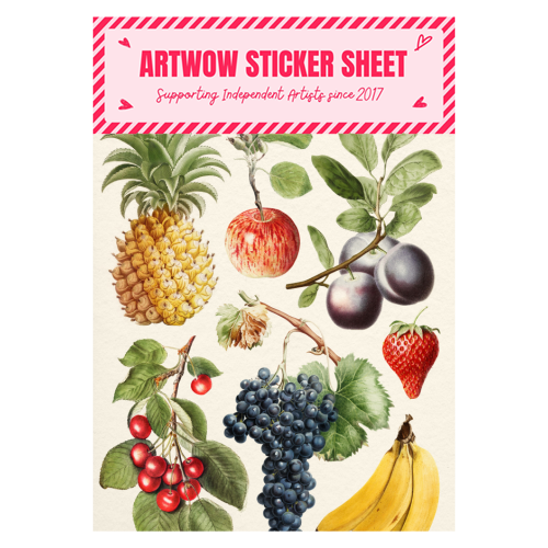 Fruits Collection - Sticker Sheet by Gal Design