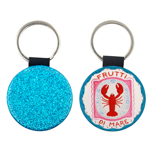 Frutti Di Mare - keyring by Ms Doodle