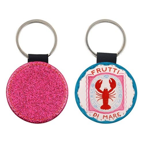 Frutti Di Mare - keyring by Ms Doodle