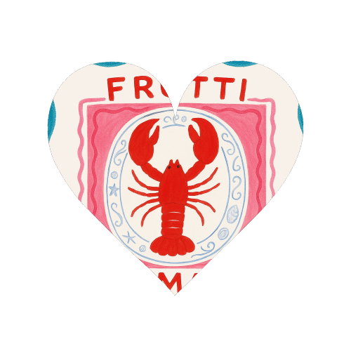 Frutti Di Mare - Magnet by Ms Doodle