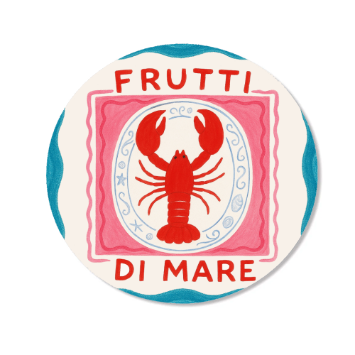 Frutti Di Mare - Magnet by Ms Doodle