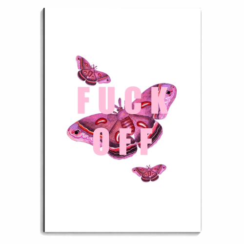 Fuck Off - personalised A4, A5, A6 notebook by Eloise