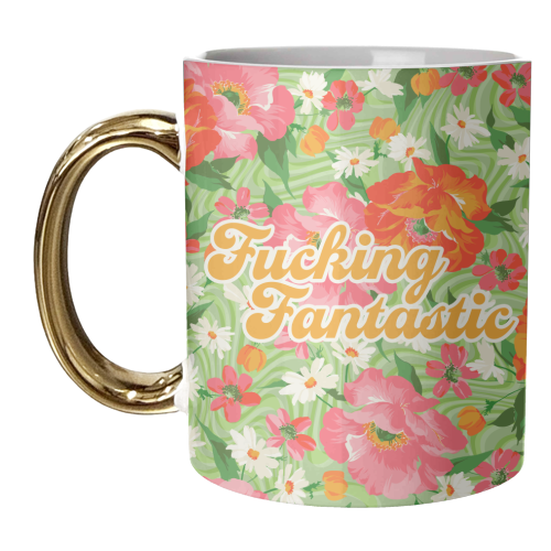 FUCKING FANTASTIC - unique mug by PEARL & CLOVER