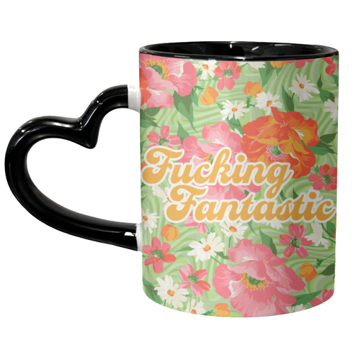 FUCKING FANTASTIC - unique mug by PEARL & CLOVER