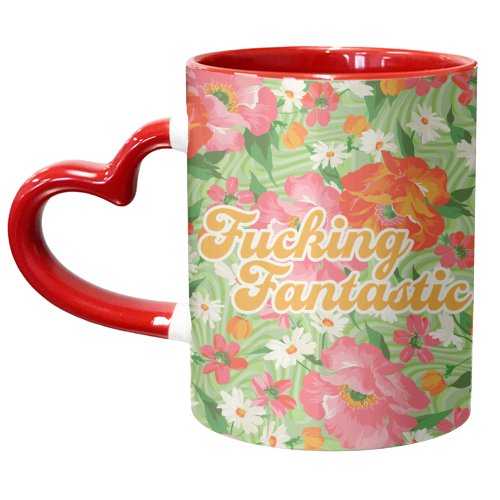 FUCKING FANTASTIC - unique mug by PEARL & CLOVER