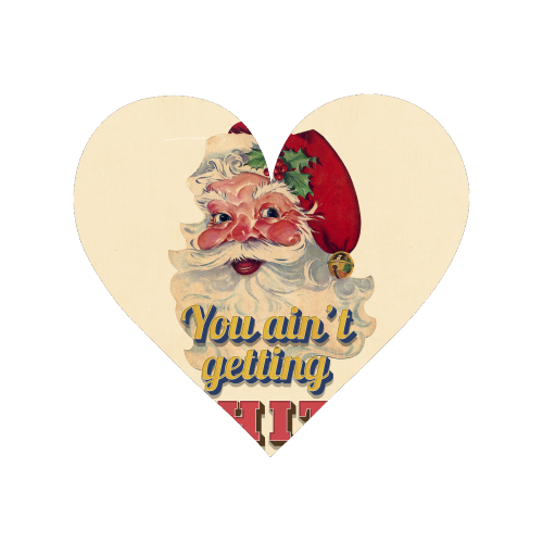 Funny Christmas Retro Santa - Magnet by Ania Wieclaw