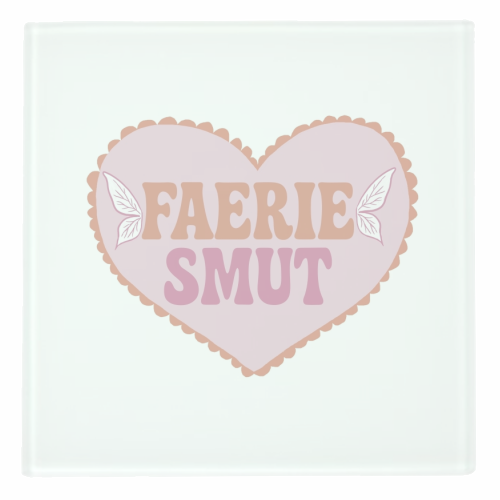 Funny Faerie Smut gift - personalised beer coaster by Giddy Kipper