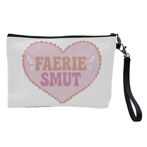 Funny Faerie Smut gift - pretty makeup bag by Giddy Kipper