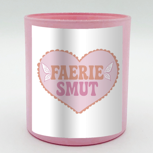 Funny Faerie Smut gift - scented candle by Giddy Kipper