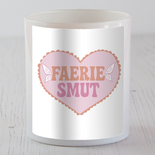 Funny Faerie Smut gift - scented candle by Giddy Kipper