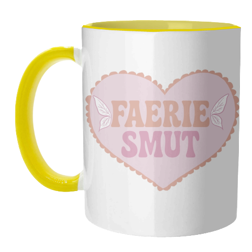 Funny Faerie Smut gift - unique mug by Giddy Kipper
