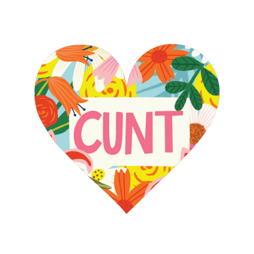 Funny Humour Cunt Design - Magnet by AbiGoLucky