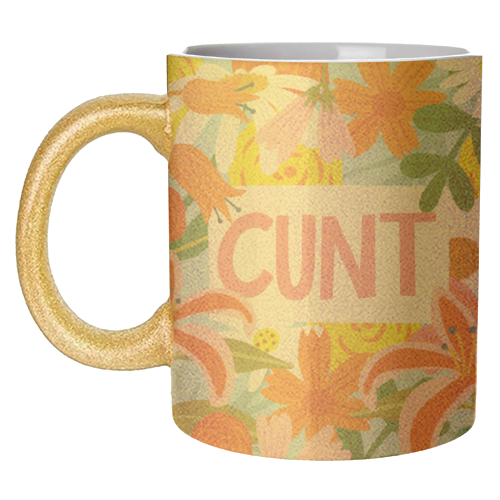 Funny Humour Cunt Design - unique mug by AbiGoLucky