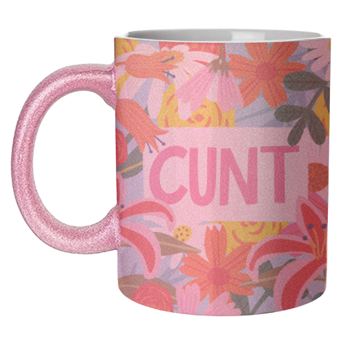 Funny Humour Cunt Design - unique mug by AbiGoLucky