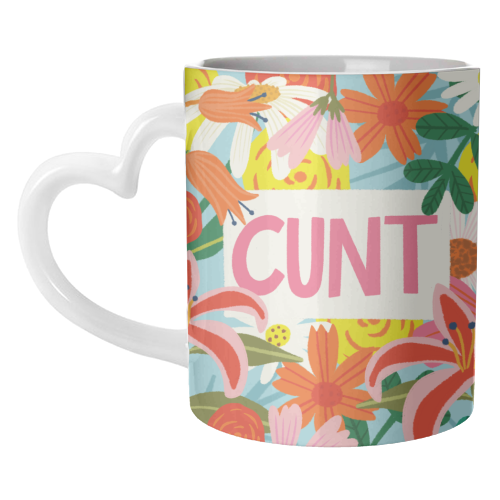 Funny Humour Cunt Design - unique mug by AbiGoLucky