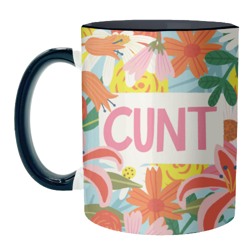 Funny Humour Cunt Design - unique mug by AbiGoLucky