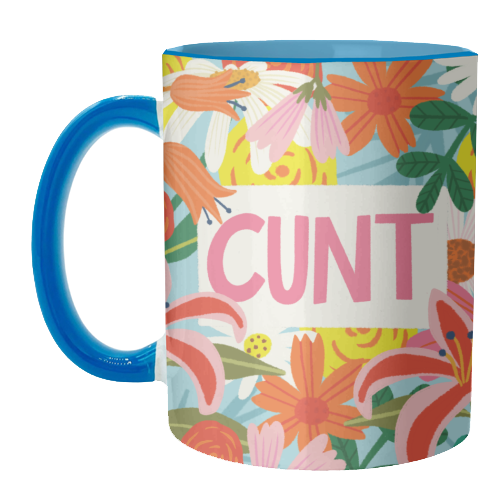 Funny Humour Cunt Design - unique mug by AbiGoLucky