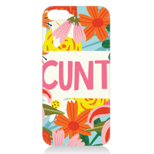 Funny Humour Cunt Design - unique phone case by AbiGoLucky