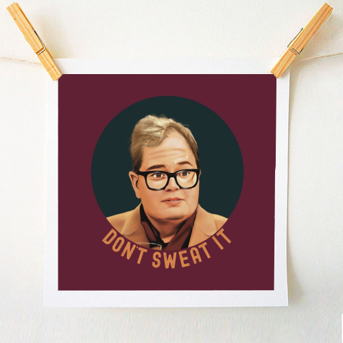 Funny Traitors Sweaty Alan - A1 - A4 art print by Giddy Kipper