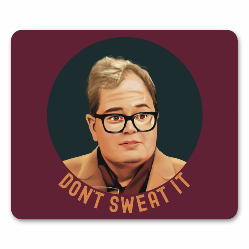 Funny Traitors Sweaty Alan - mouse mat by Giddy Kipper