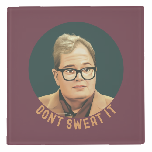 Funny Traitors Sweaty Alan - personalised beer coaster by Giddy Kipper