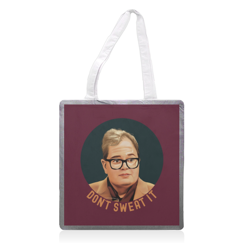 Funny Traitors Sweaty Alan - printed canvas tote bag by Giddy Kipper
