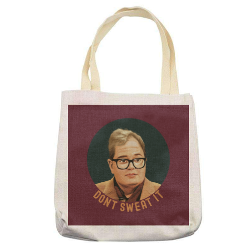 Funny Traitors Sweaty Alan - printed canvas tote bag by Giddy Kipper