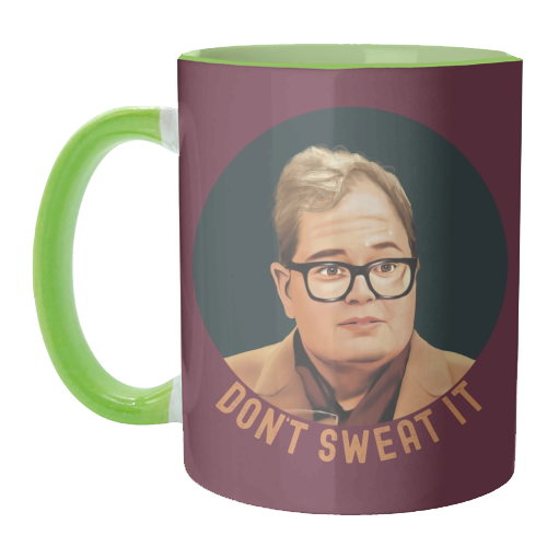 Funny Traitors Sweaty Alan - unique mug by Giddy Kipper
