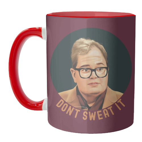 Funny Traitors Sweaty Alan - unique mug by Giddy Kipper