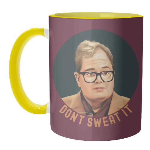 Funny Traitors Sweaty Alan - unique mug by Giddy Kipper