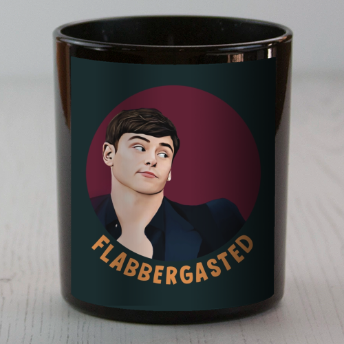 Funny Traitors Tom Flabbergasted - scented candle by Giddy Kipper