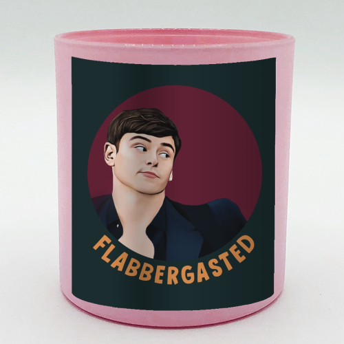 Funny Traitors Tom Flabbergasted - scented candle by Giddy Kipper