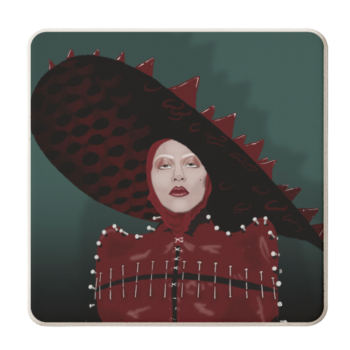 Gaga Abracadabra - personalised beer coaster by The Queer Store