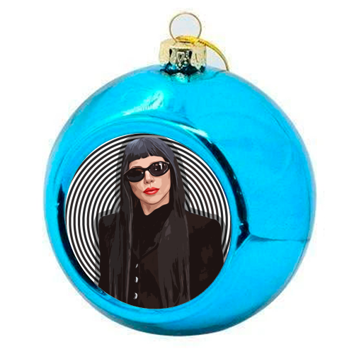 GAGA - colourful christmas bauble by DOLLY WOLFE