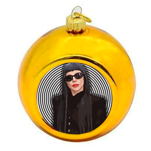 GAGA - colourful christmas bauble by DOLLY WOLFE