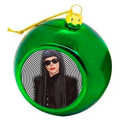 GAGA - colourful christmas bauble by DOLLY WOLFE