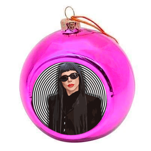 GAGA - colourful christmas bauble by DOLLY WOLFE
