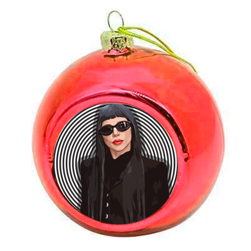 GAGA - colourful christmas bauble by DOLLY WOLFE
