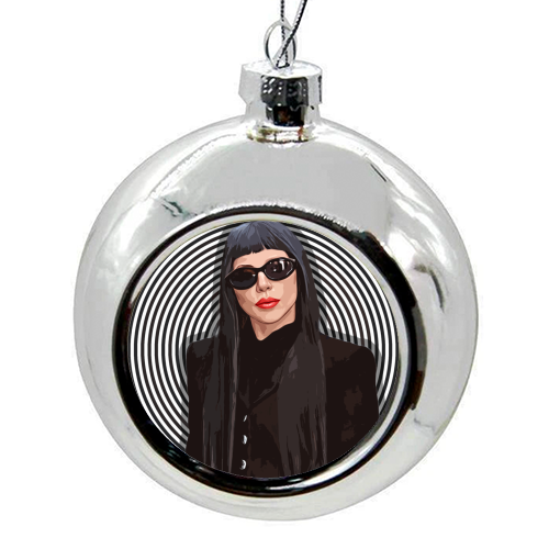GAGA - colourful christmas bauble by DOLLY WOLFE