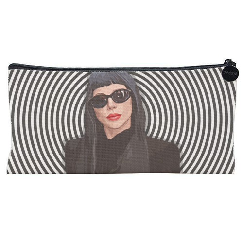 GAGA - flat pencil case by DOLLY WOLFE
