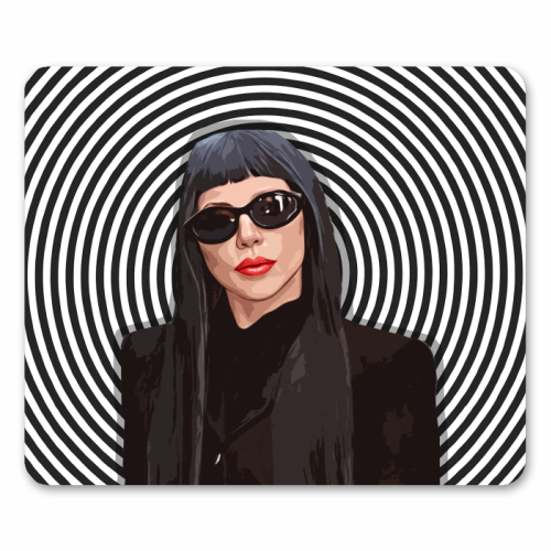 GAGA - mouse mat by DOLLY WOLFE