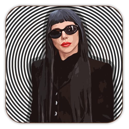 GAGA - personalised beer coaster by DOLLY WOLFE