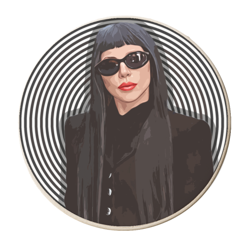 GAGA - personalised beer coaster by DOLLY WOLFE