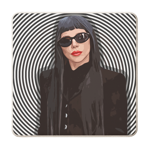 GAGA - personalised beer coaster by DOLLY WOLFE