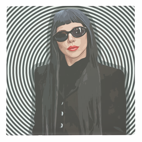 GAGA - personalised beer coaster by DOLLY WOLFE