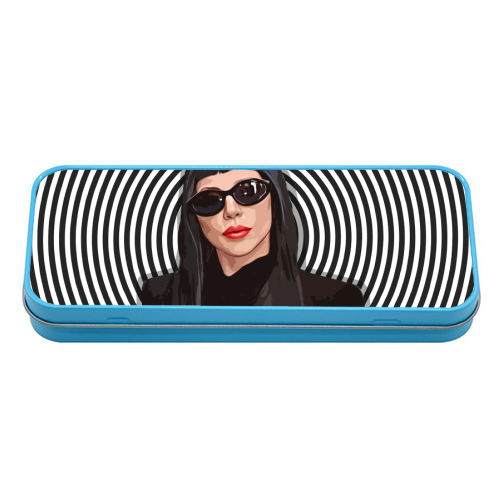GAGA - tin pencil case by DOLLY WOLFE