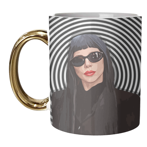 GAGA - unique mug by DOLLY WOLFE