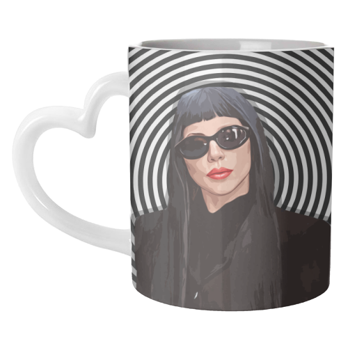 GAGA - unique mug by DOLLY WOLFE
