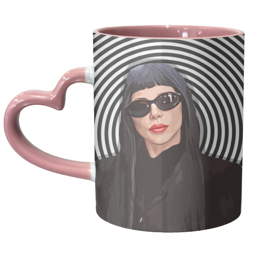 GAGA - unique mug by DOLLY WOLFE