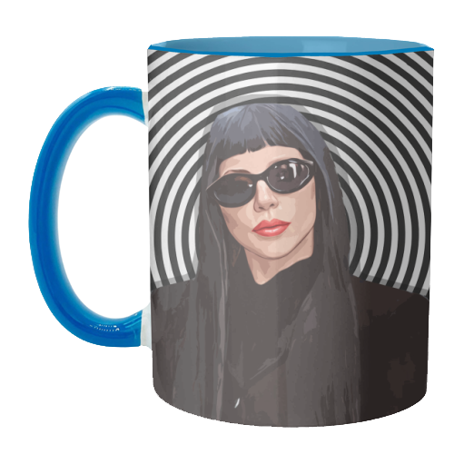GAGA - unique mug by DOLLY WOLFE